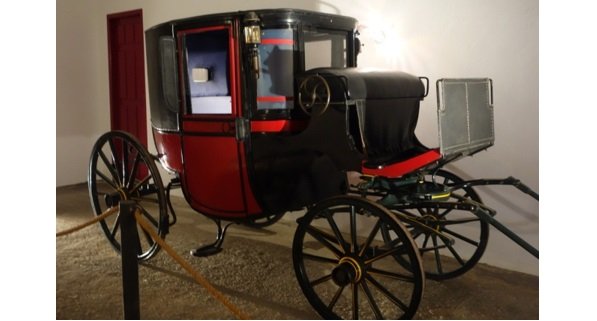 The CVNE winery in Haro has been run as a family business for centuries. This coach was used to tran