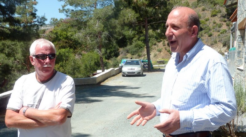 Costas Constantinou welcomes us to his winery